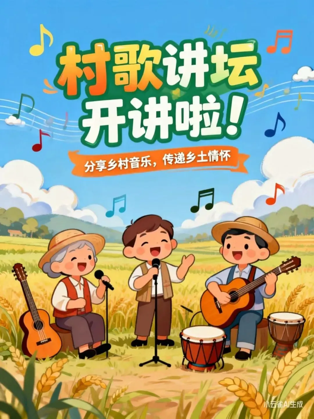 村歌讲堂开讲啦