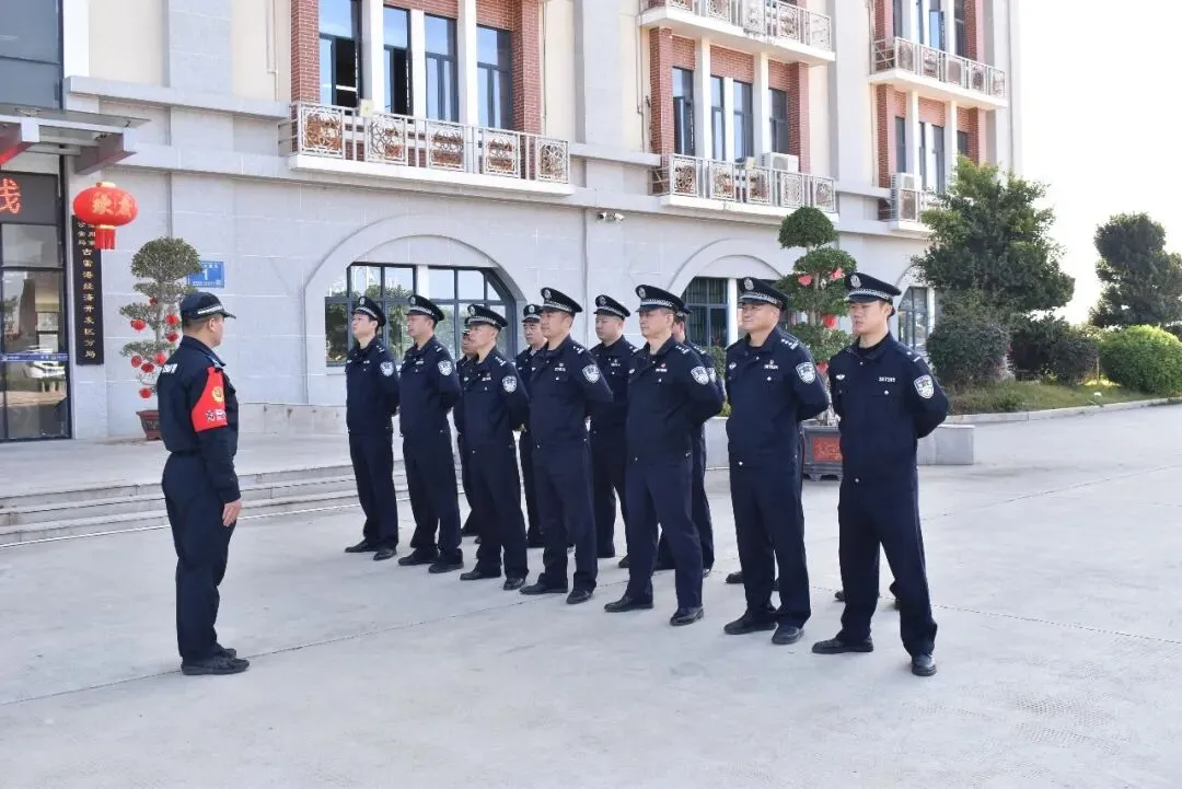 砺警铸魂强作风 警歌嘹亮护古雷|古雷公安分局开展“队列训练周”主题活动