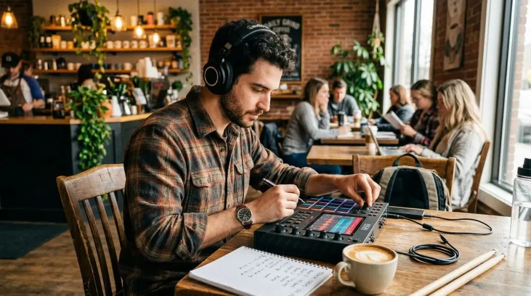 不开电脑也能做歌?Akai MPC XL自带AI Stem分离