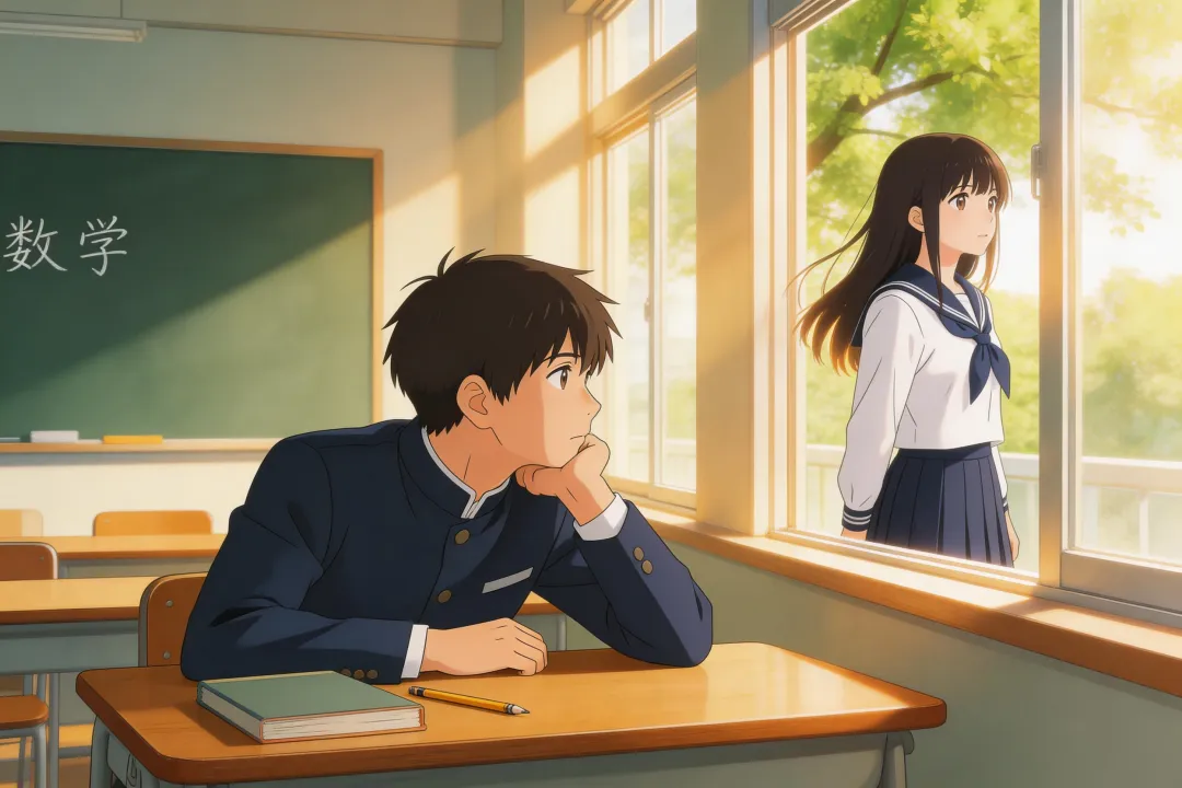 一小时写了三首歌,其中一首叫《数学,别怕!》