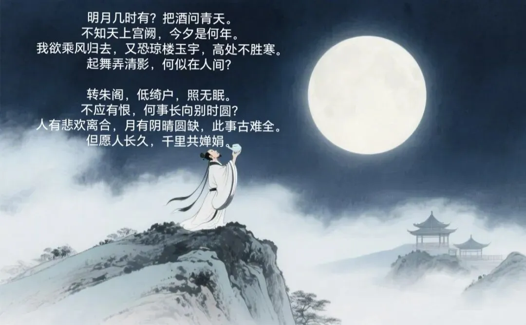 苏轼的《水调歌头》