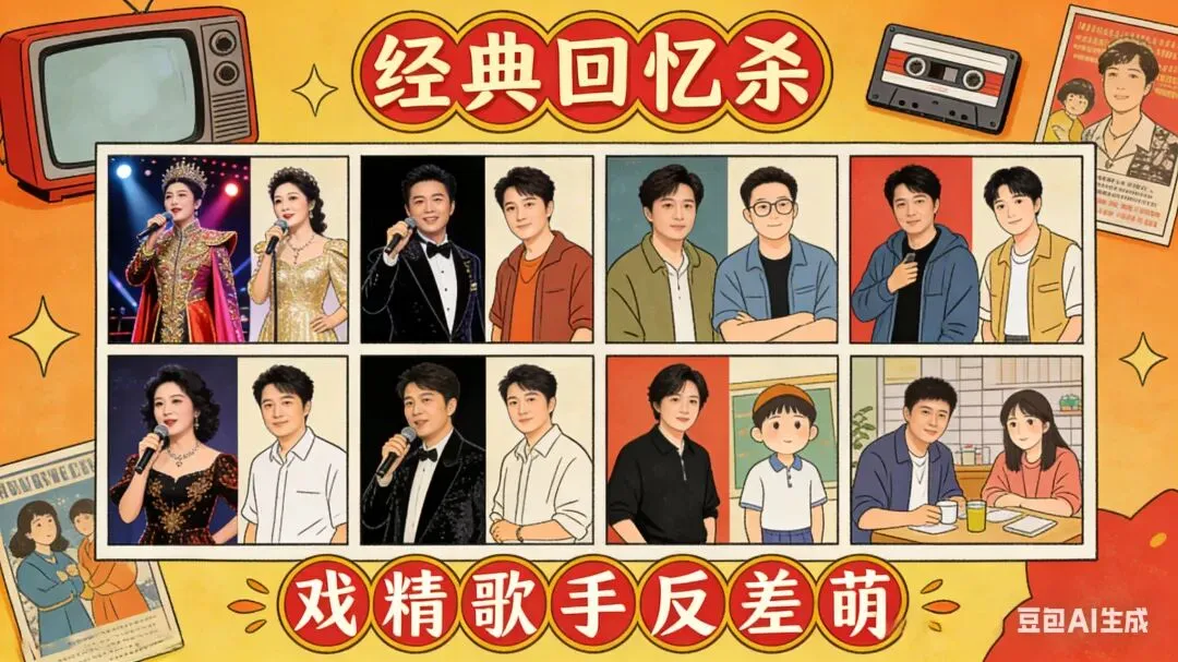 戏说中国十大经典老歌歌手:个个是乐坛戏精,唱功封神还会整活!