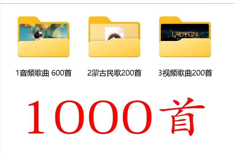 热门歌曲 车载U盘 包邮