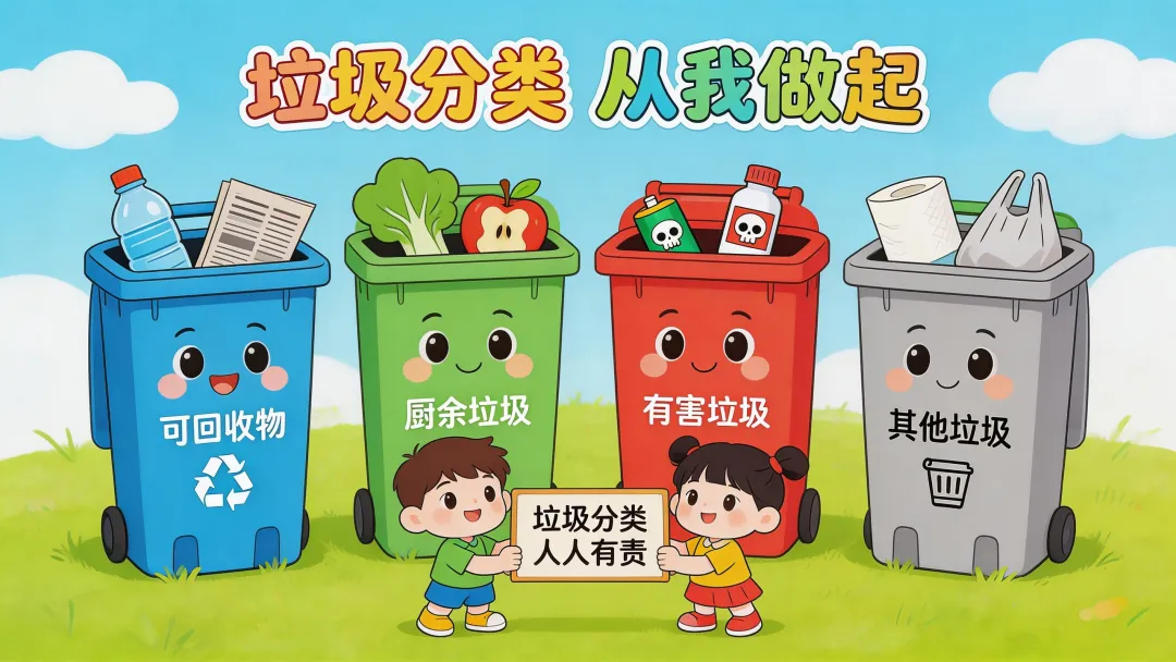 《童一首歌》专栏(十二)垃圾分类|小小分类显文明,童声唱响绿色家园