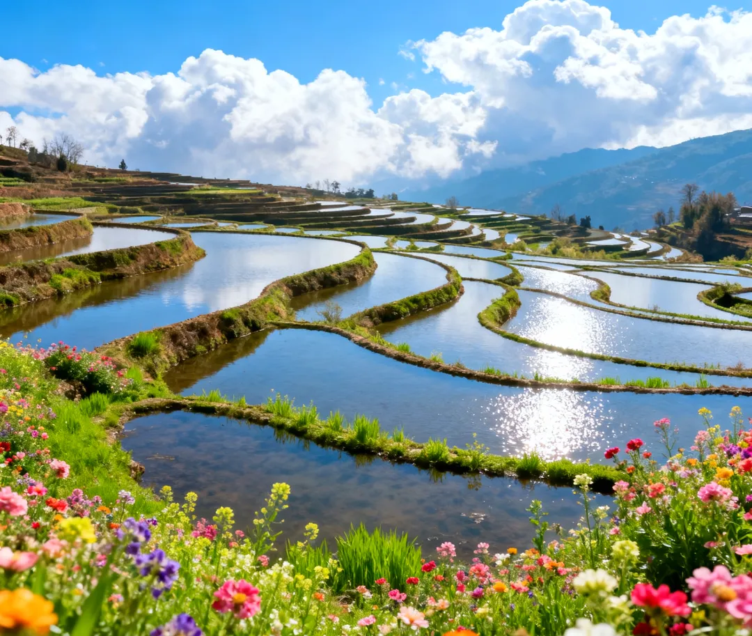 梯田深处的光阴与长歌