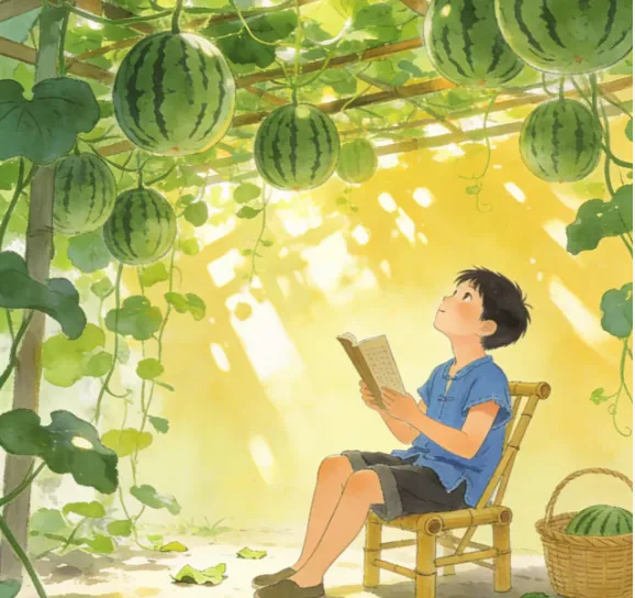 散板如歌|瓜棚诗韵寄乡愁