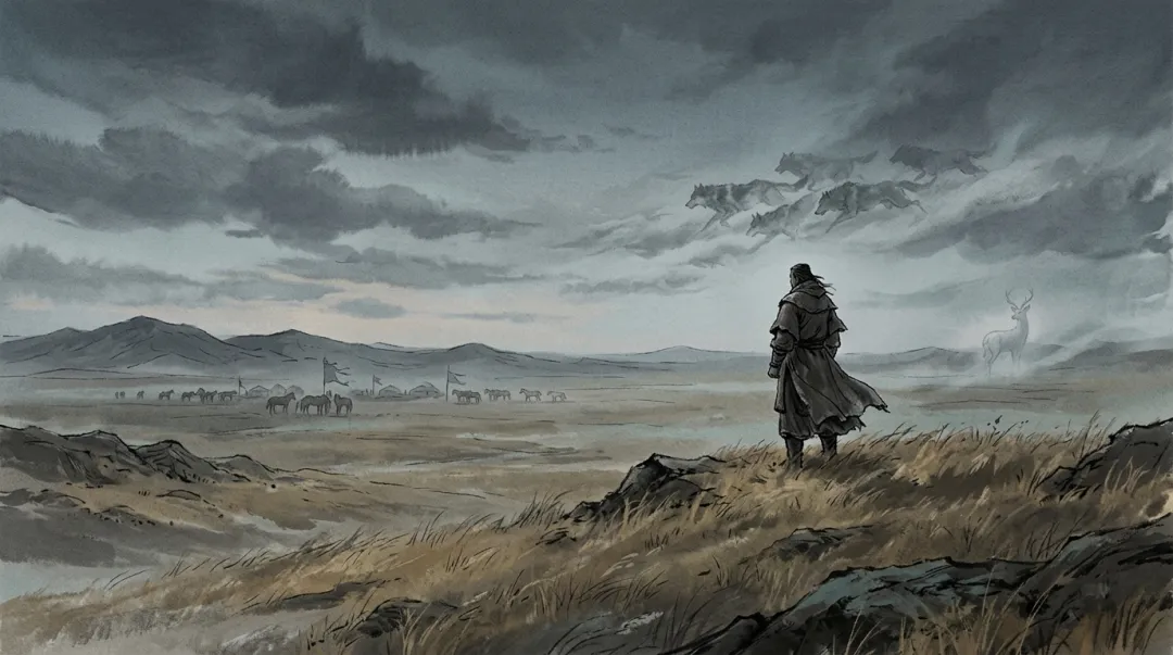 草原长歌01:铁木真·苍狼与白鹿