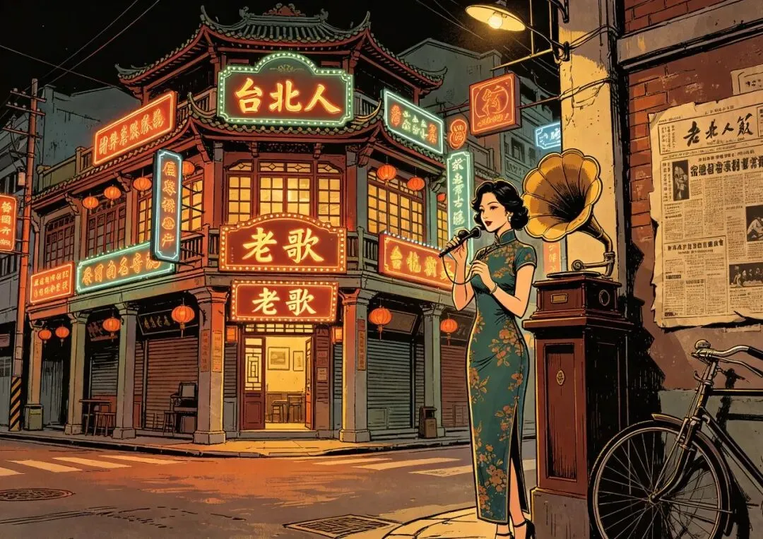 有些人看起来喜欢听老歌,其实只是害怕新歌里没有自己的故事