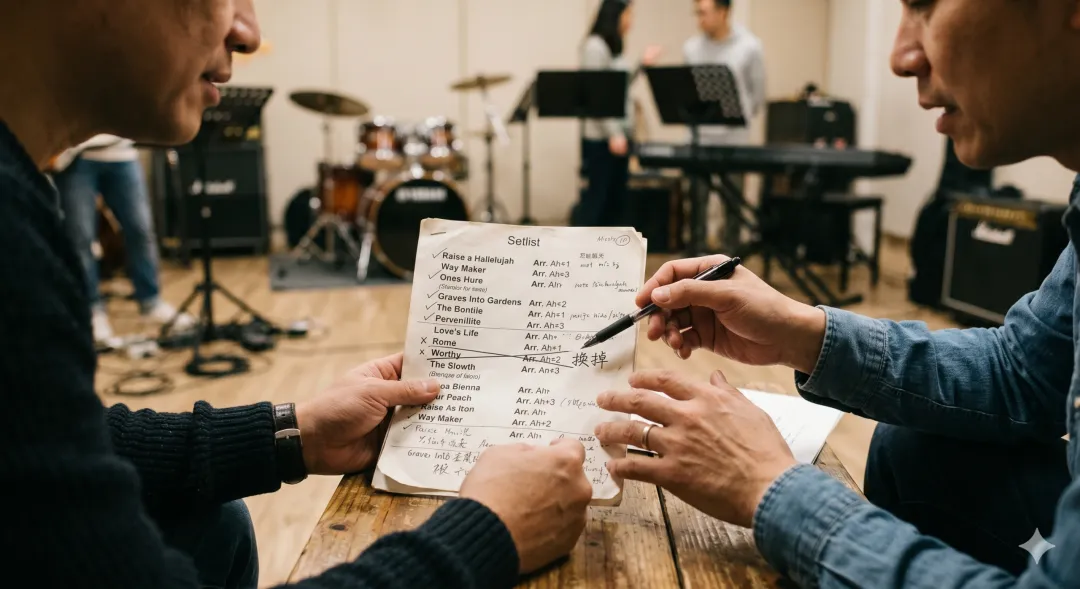 当你选好的歌被要求要换掉