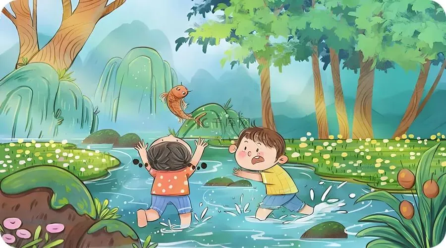 童声歌曲《我和小鱼》