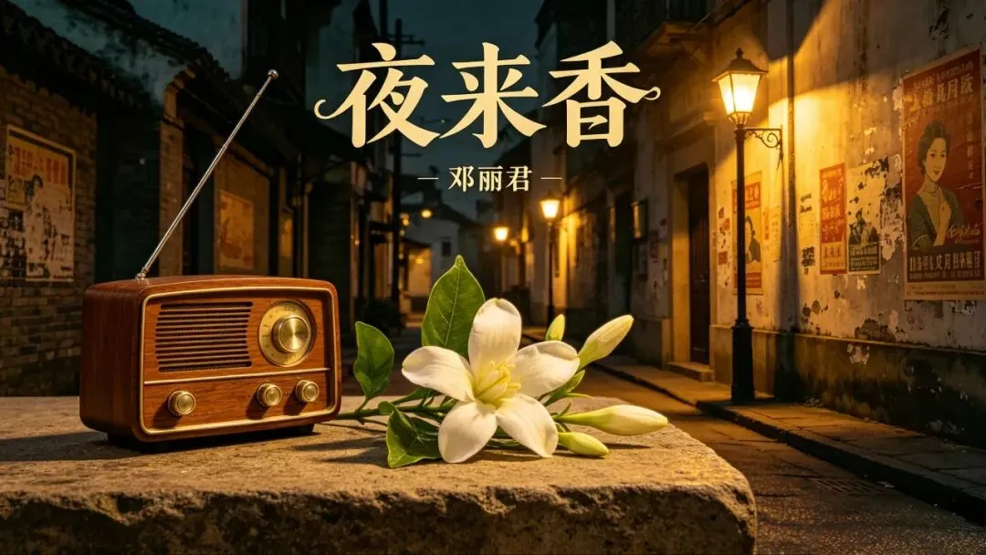 邓丽君的一首《夜来香》|夜色醉人,老歌依旧飘香