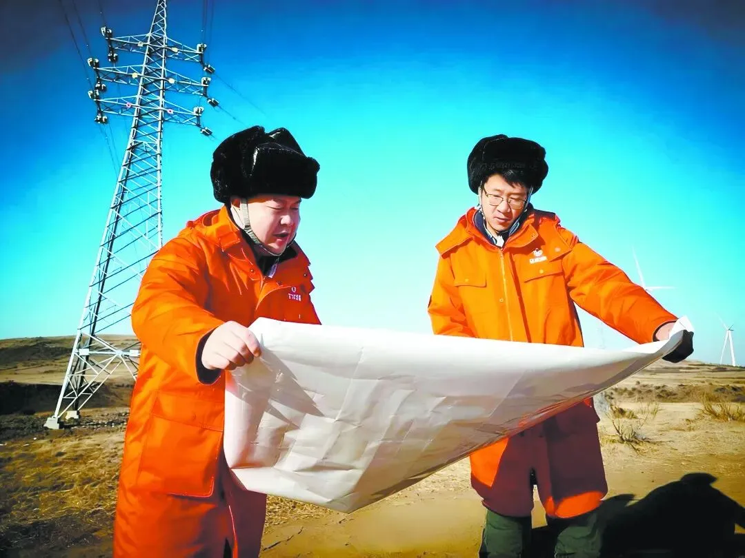 北京劳动者之歌 | 靳帅、侯恩泽:绿电工程背后的“双线守护者”