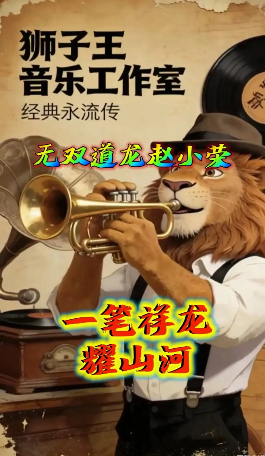 歌曲:《一笔祥龙耀山河》