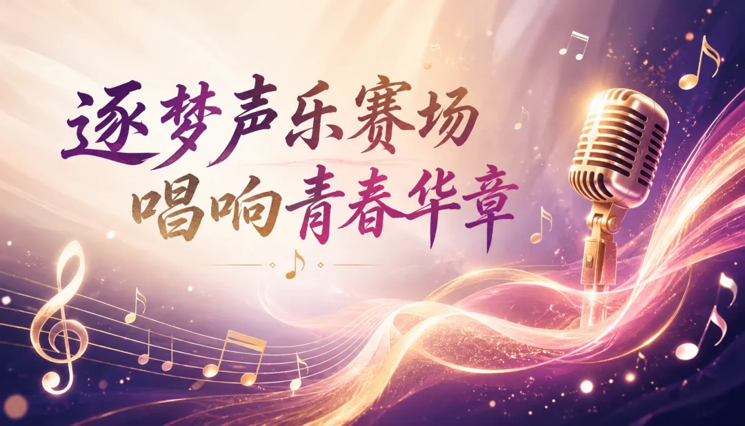 逐梦声乐赛场,唱响青春华章!我校原创歌曲《有一个地方》晋级省级赛事!