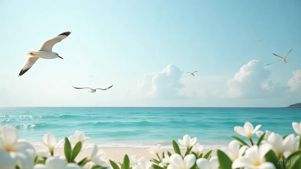 踏浪行海岸,清歌忆年少