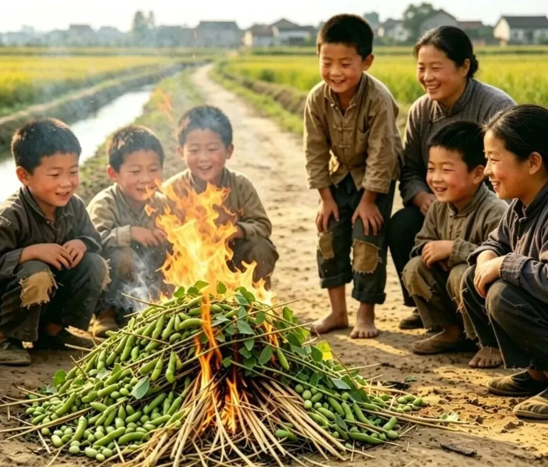 歌曲《烧豆荚》