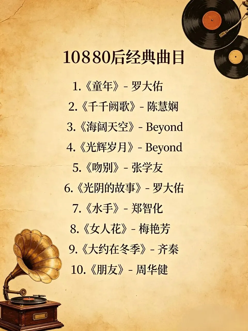 80后的青春,都藏在老歌里