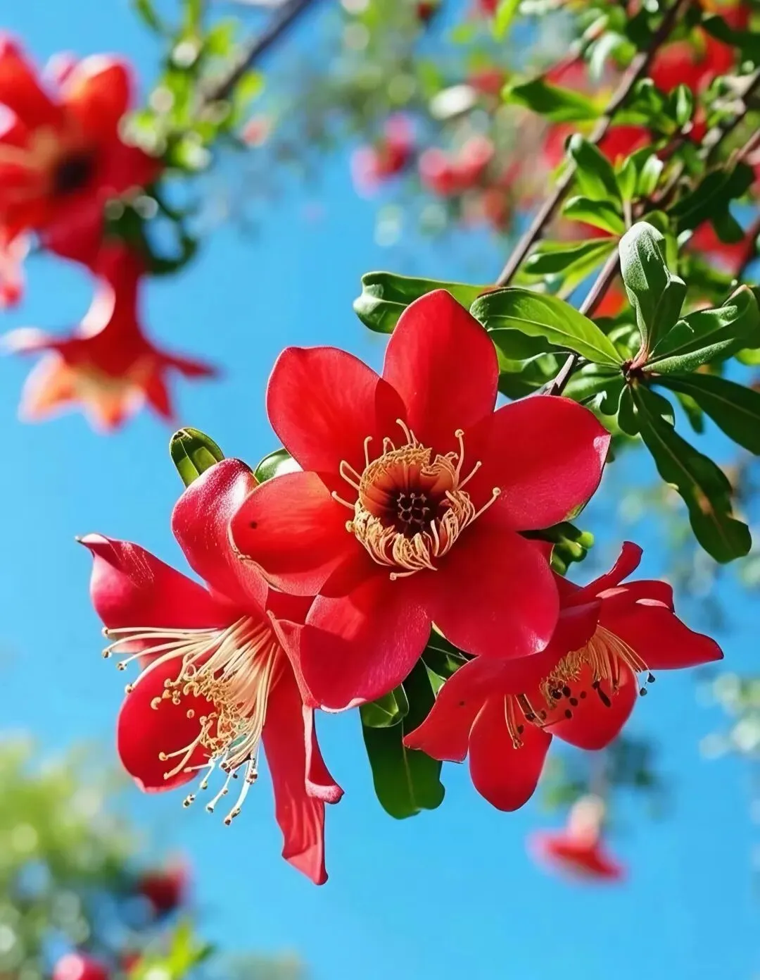 水调歌头·咏榴花(毛滂体)