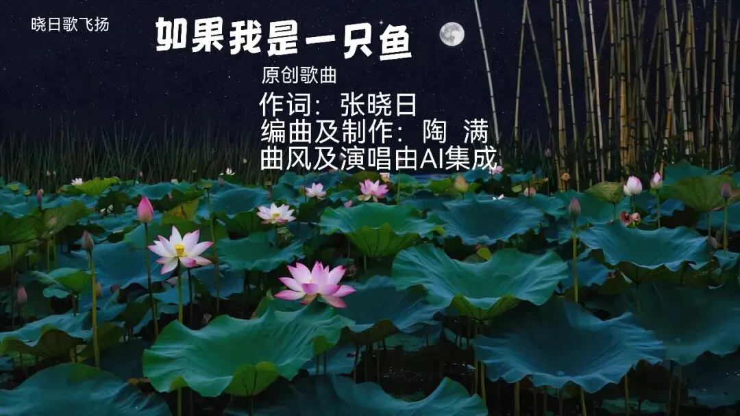 原创歌曲《如果我是一只鱼》