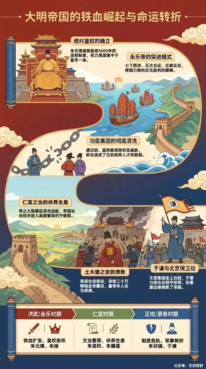 大明长歌(上):铁血、逆飙与极盛之巅的惊天一跌