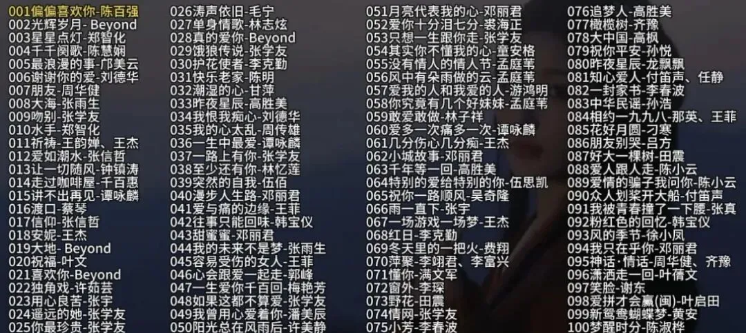 精选100首:7080后怀旧经典老歌,首首经典!无损音质!开车听歌必备!值得收藏!