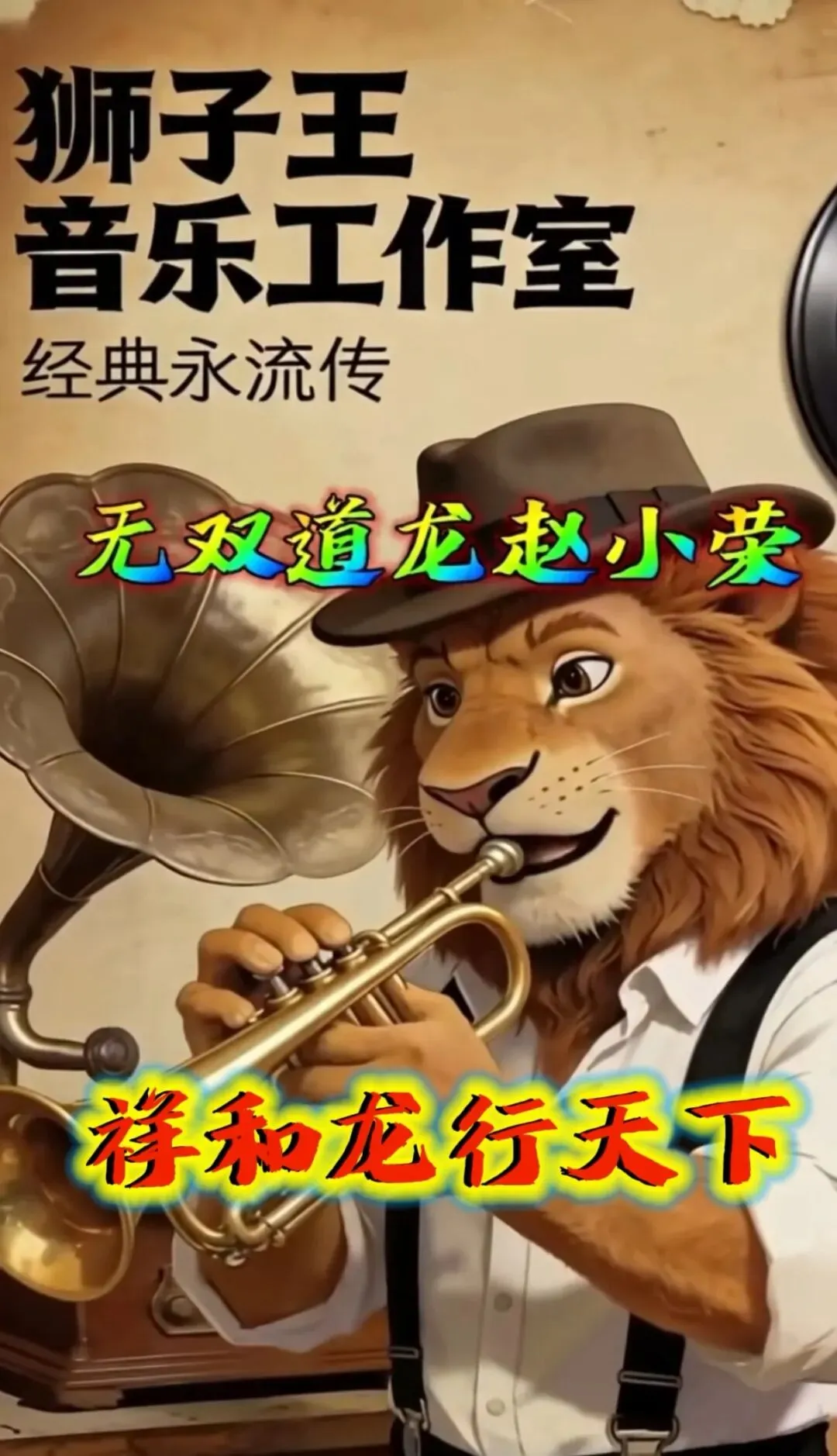 歌曲《祥和龙行天下》