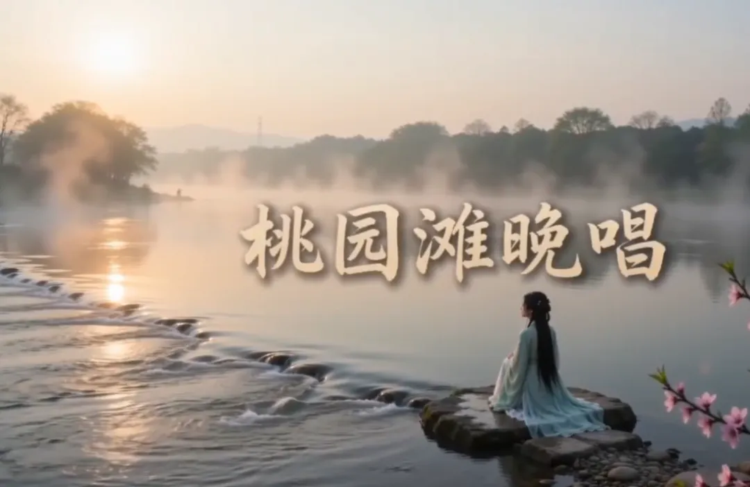 刷屏了!《桃园滩晚唱》ai原创歌曲首发,每个去过的南陵人都该听一遍!