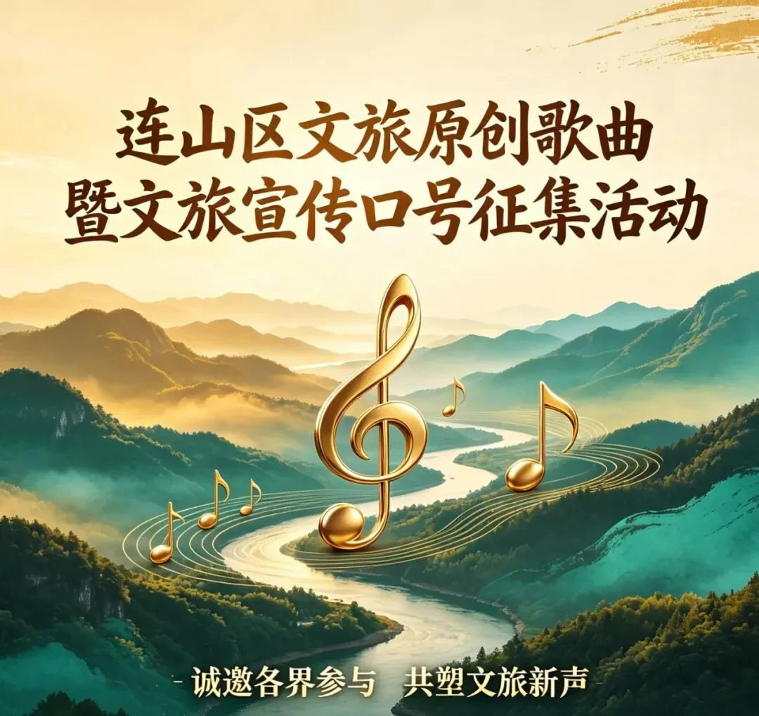 连山区文旅原创歌曲暨文旅宣传口号征集活动方案