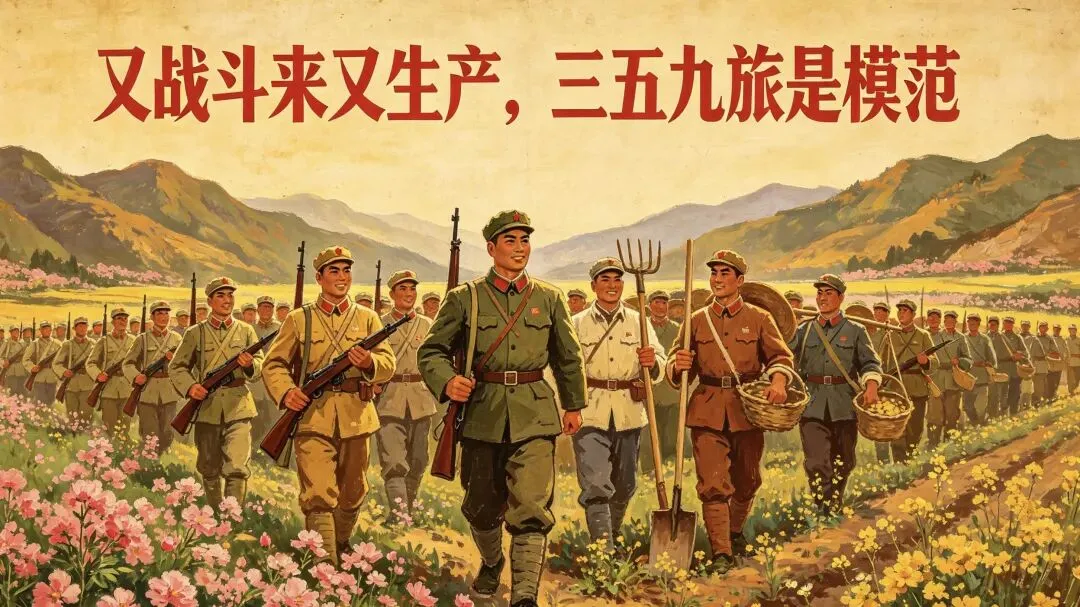60年代火遍全国的歌曲,郭兰英《南泥湾》,又战斗来又生产
