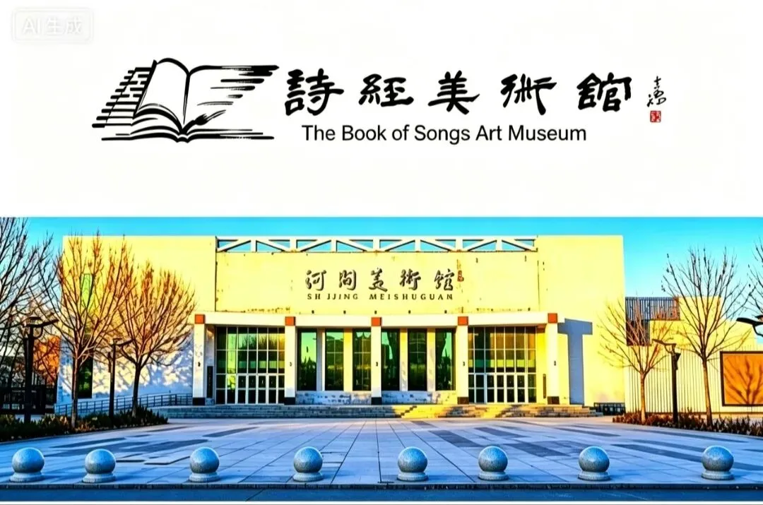 非遗歌诗团队莅临河间市诗经美术馆开展文化交流活动