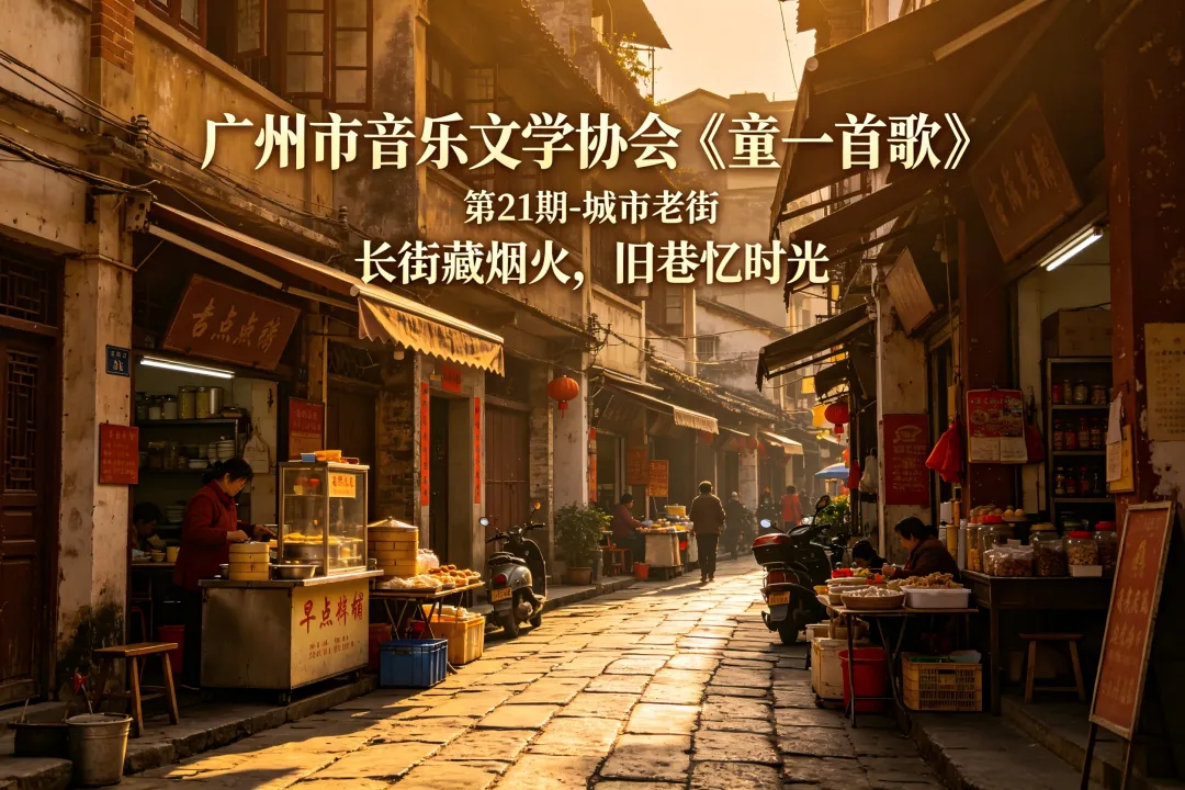《童一首歌》专栏(二十一)城市老街|长街藏烟火,旧巷忆时光