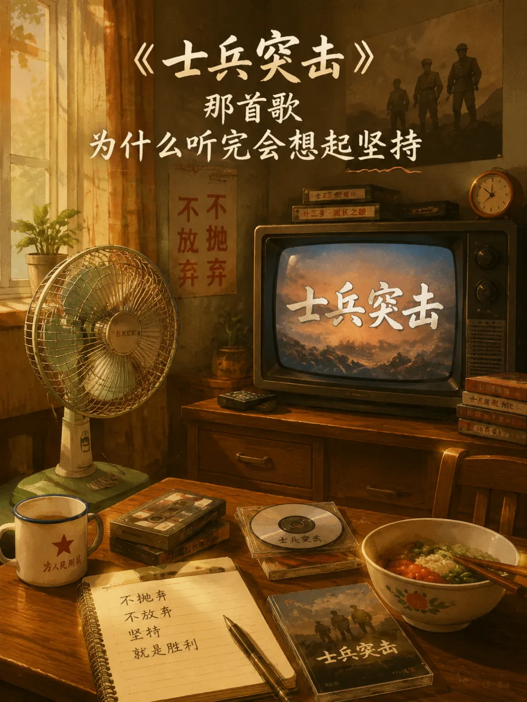 《士兵突击》那首歌,为什么听完会想起坚持