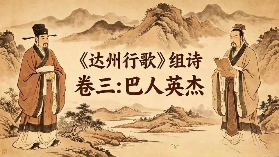 《达州行歌》组诗卷三:巴人英杰