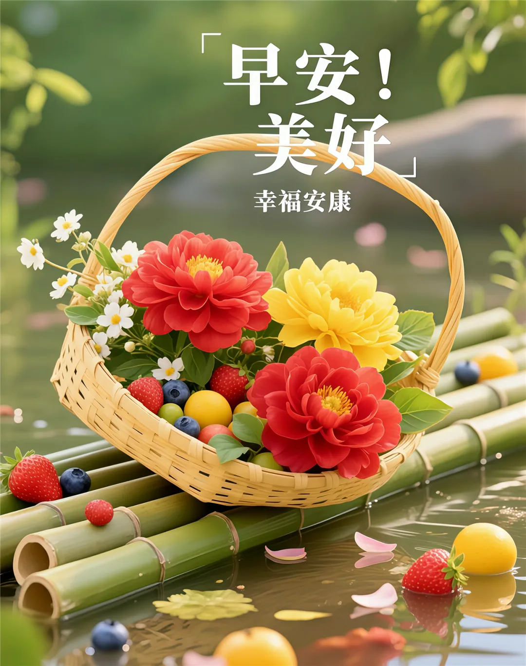 遇见是歌,相伴是诗.生活的甘醇,一半在窗外风光,一半在嘴角上扬.晨昏皆宜,春秋无恙,事事都圆满,岁岁都吉祥!