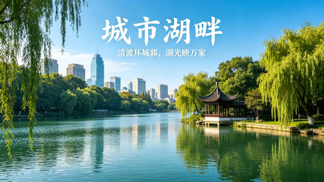 《童一首歌》专栏(二十二)城市湖畔|清波环城郭,湖光映万家