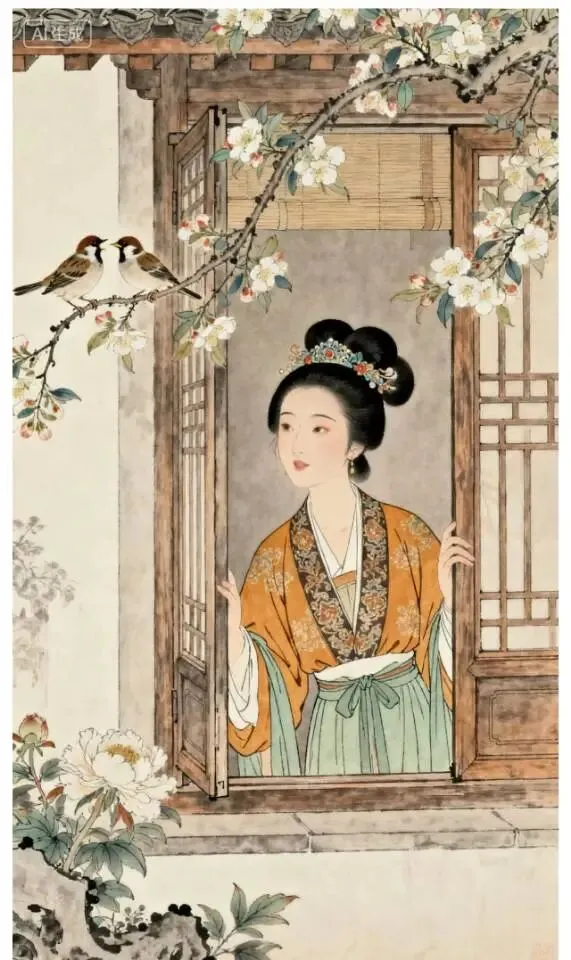 折杨柳枝歌《乐府诗集》深情描述古时待嫁女子的茫茫愁绪