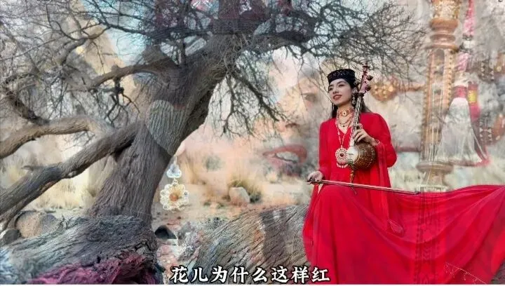 四首不同风格演唱同一歌曲《花儿为什么这样红》