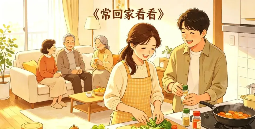 还有多少人记得当年那首经典歌曲《常回家看看》,如今又有多少人只是回去“看看”