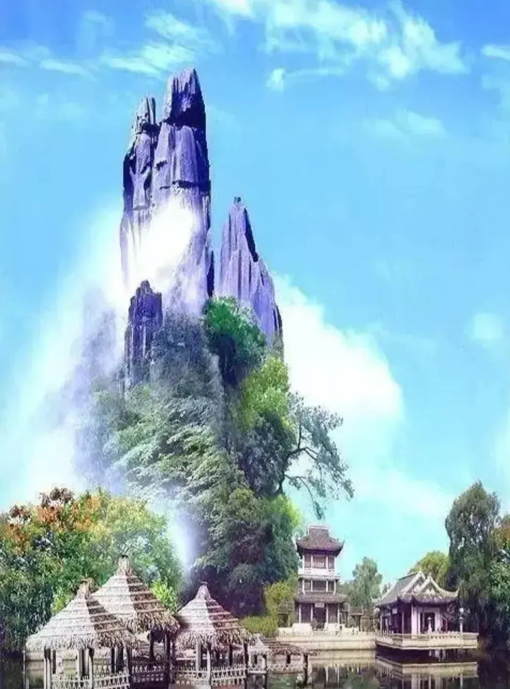 水调歌头·观奇山胜景