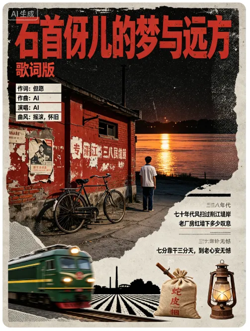 怀旧,侧重叙事的歌:石首伢儿的梦与远方