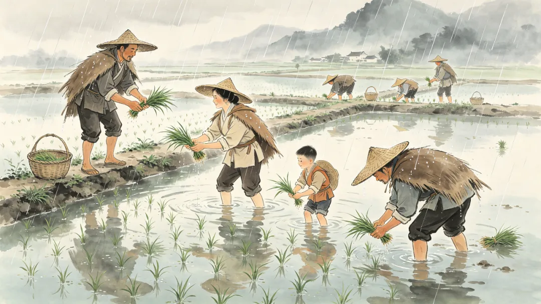 《插秧歌》杨万里