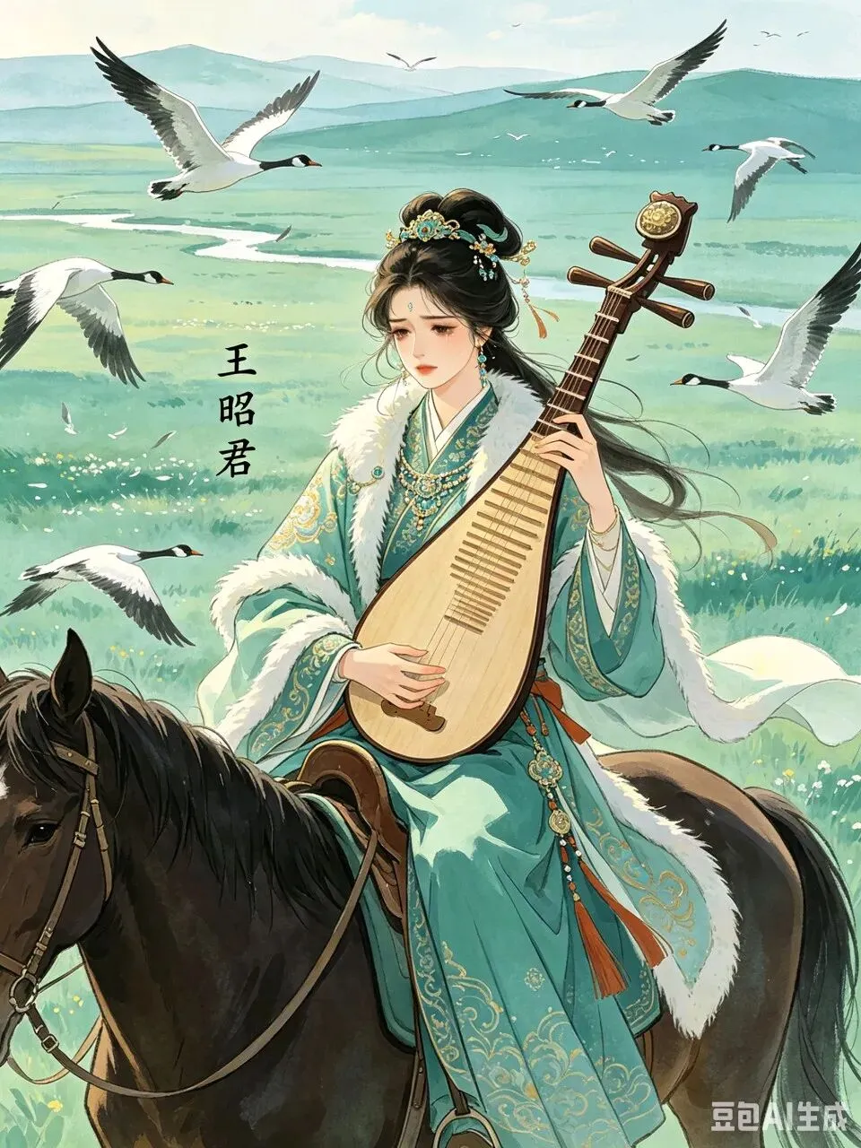 落雁泪,青冢长歌