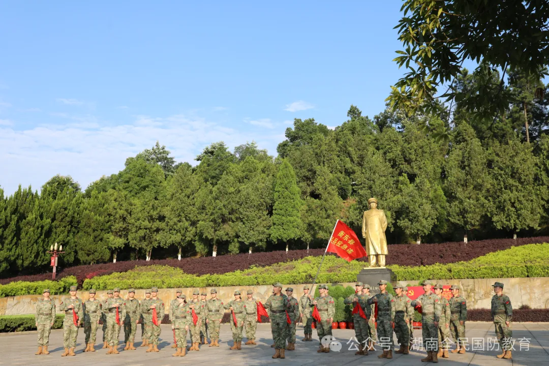 元帅故里,一首歌让全场民兵瞬间沸腾!