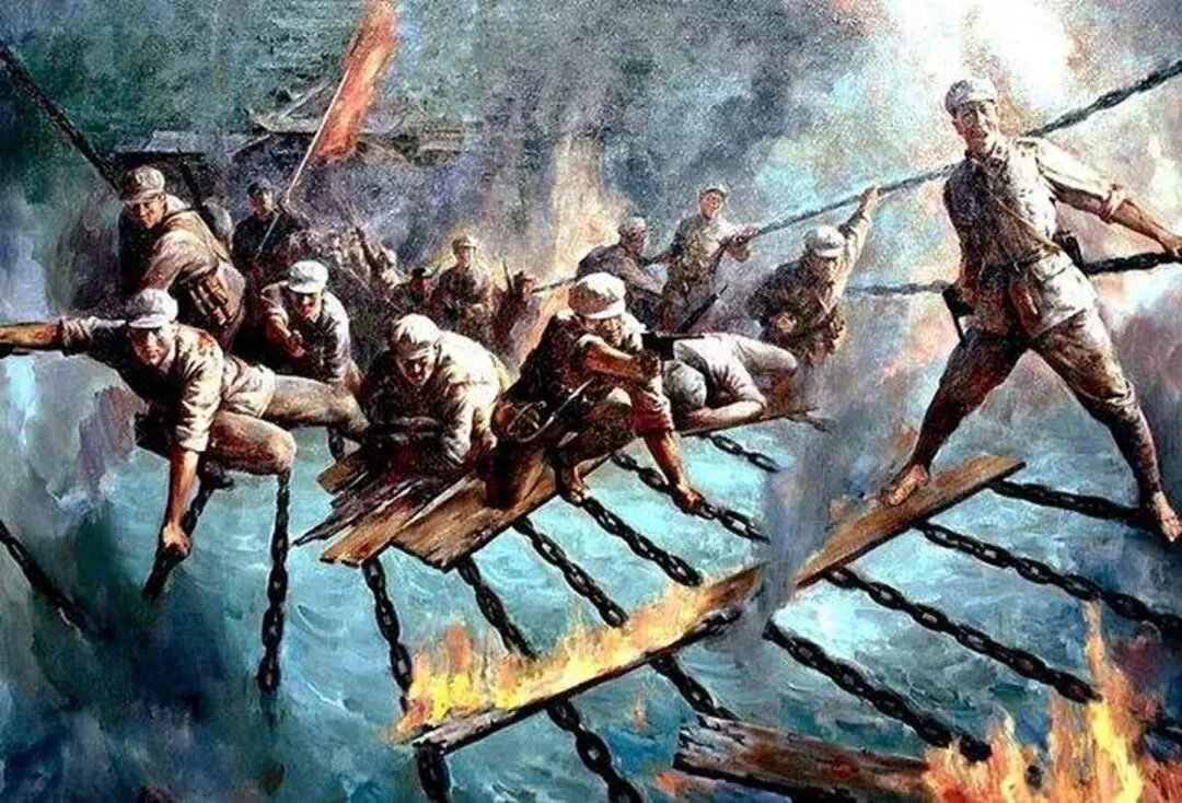 经典老歌|《飞越大渡河》——惊涛骇浪中,十七勇士驾船飞渡!