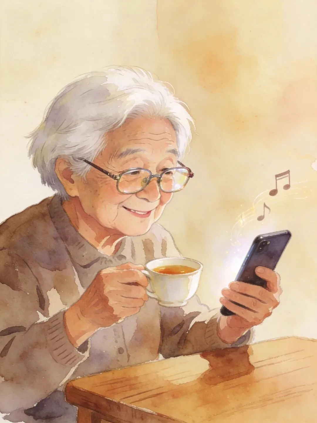 65岁张叔叔第一次做歌,发战友群后,大家都追着问怎么做