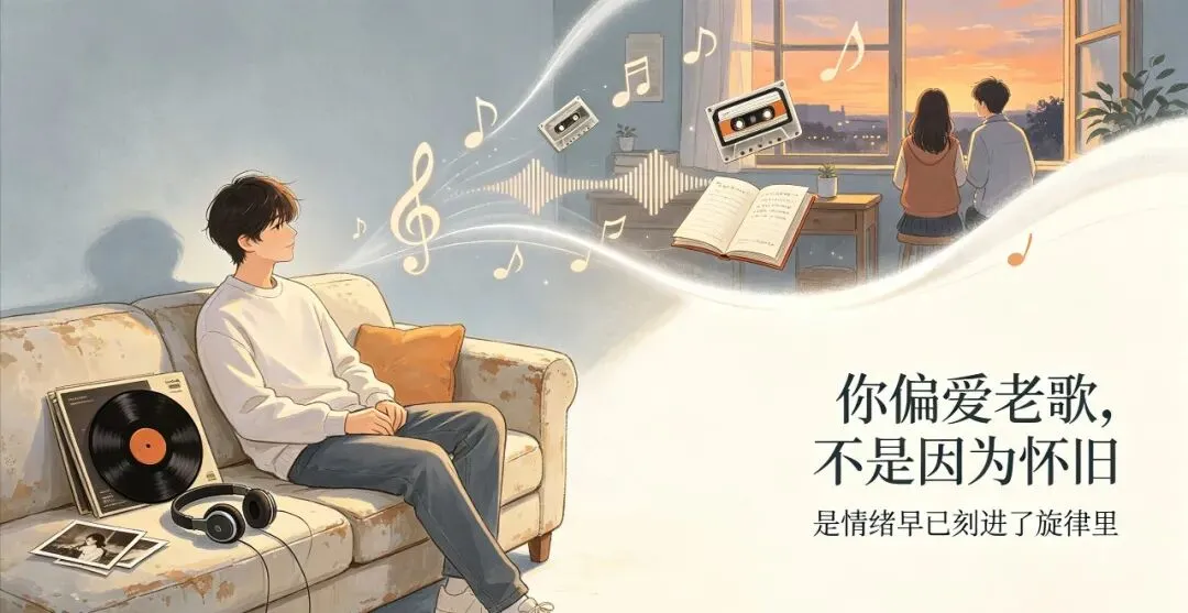 你偏爱老歌不是怀旧,是童年情绪早已刻进了旋律里