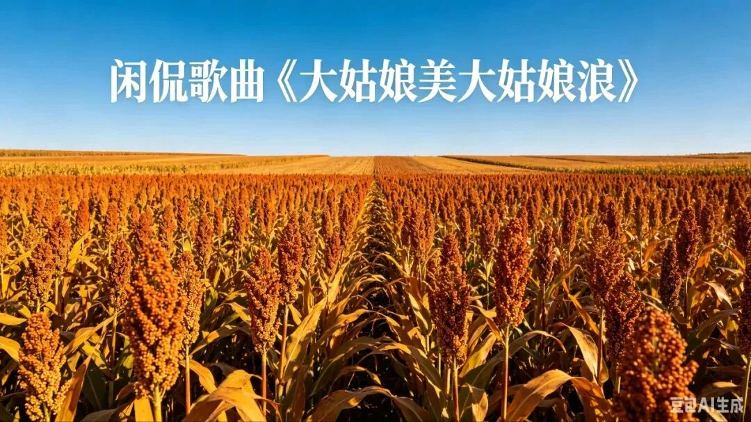 闲侃歌曲《大姑娘美大姑娘浪》