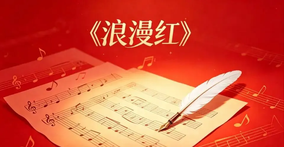 歌曲《浪漫红》