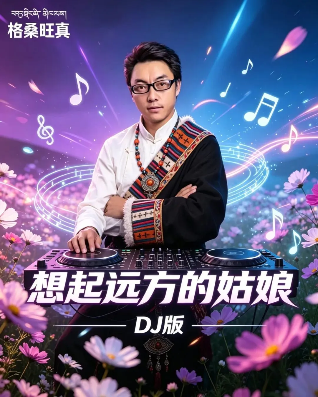 2026格桑旺真歌曲<想起远方的姑娘>快板DJ分享给大家!!!