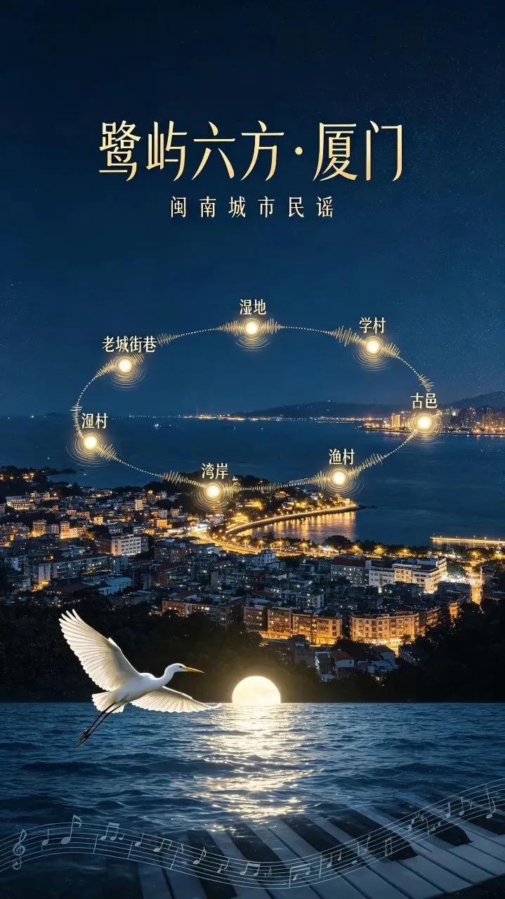 《鹭屿六方·厦门》歌曲创作灵感、创作过程及独立版权声明